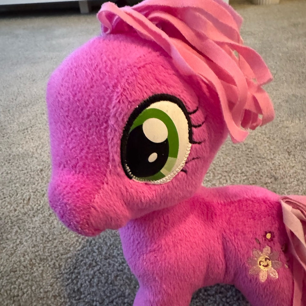 My Little Pony Cheerilee 11" Pink Plush Toy MLP 2013 Hasbro Stuffed Animal - Picture 3 of 8